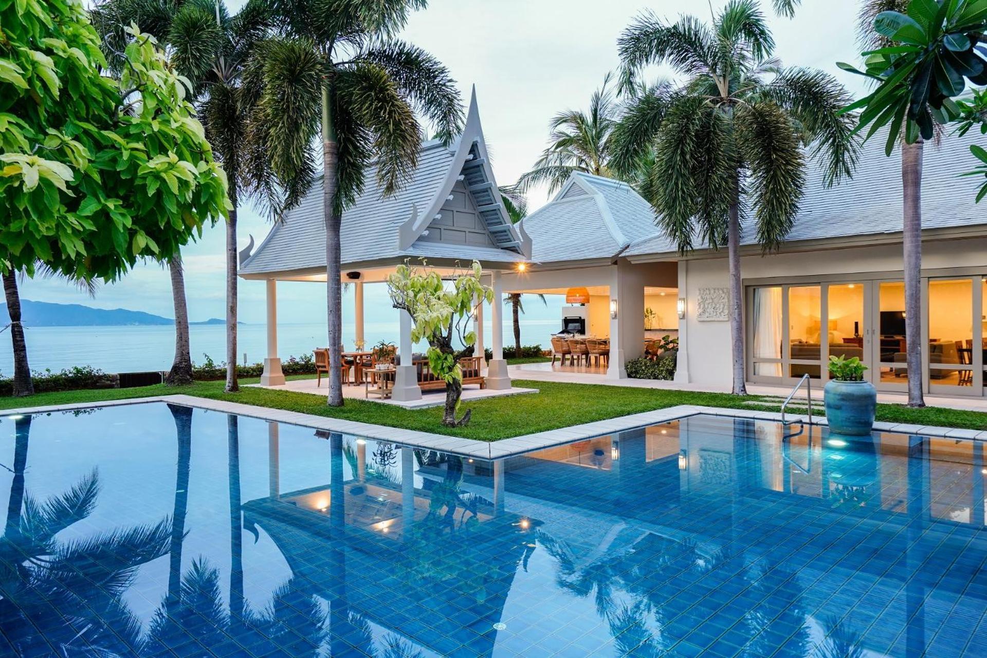 Miskawaan Beachfront Villas メナムビーチ エクステリア 写真
