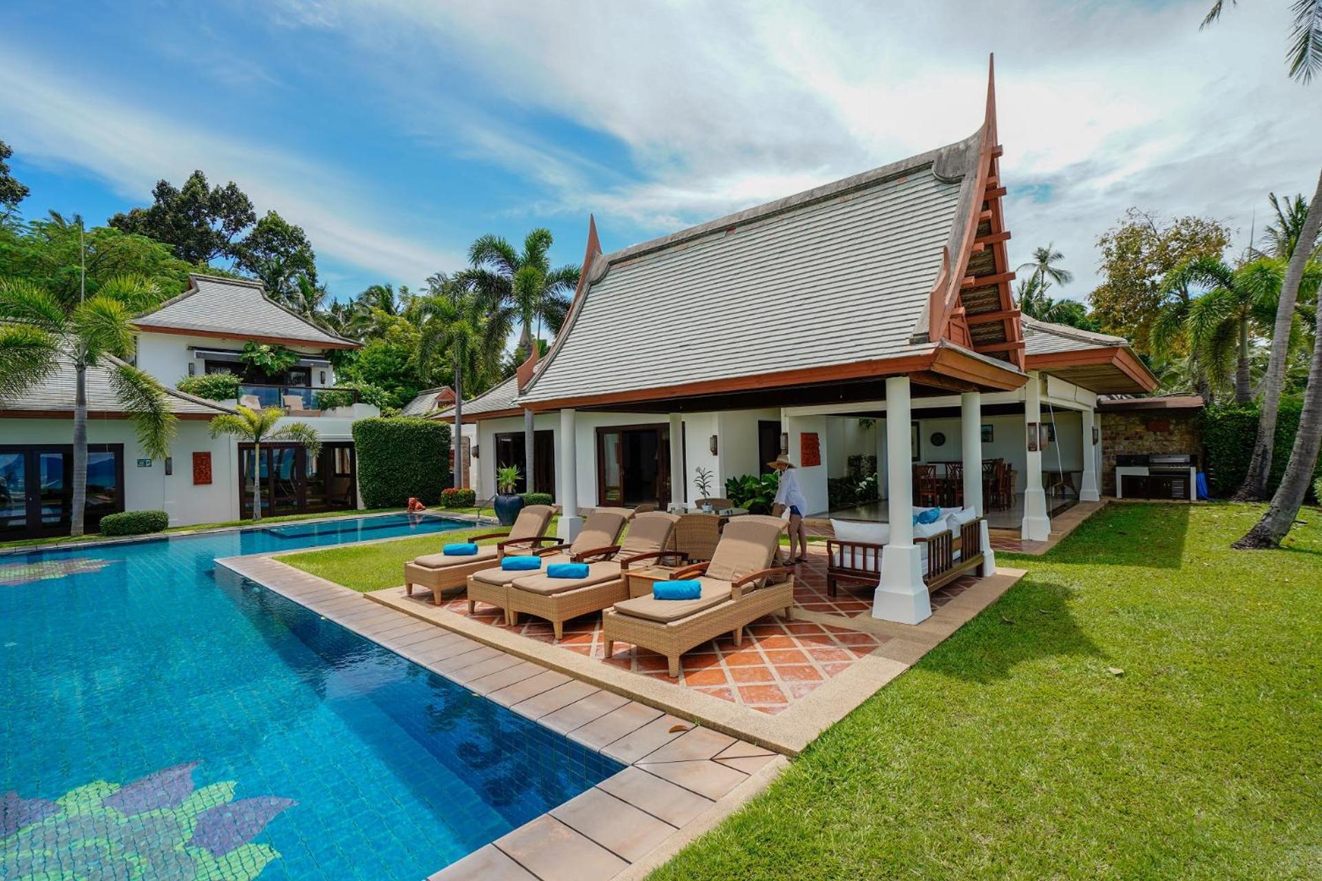 Miskawaan Beachfront Villas メナムビーチ エクステリア 写真