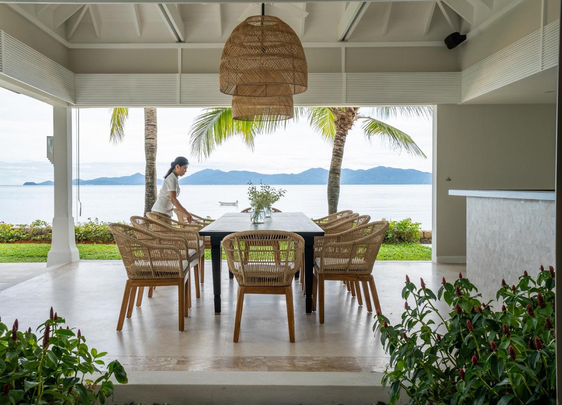 Miskawaan Beachfront Villas メナムビーチ エクステリア 写真