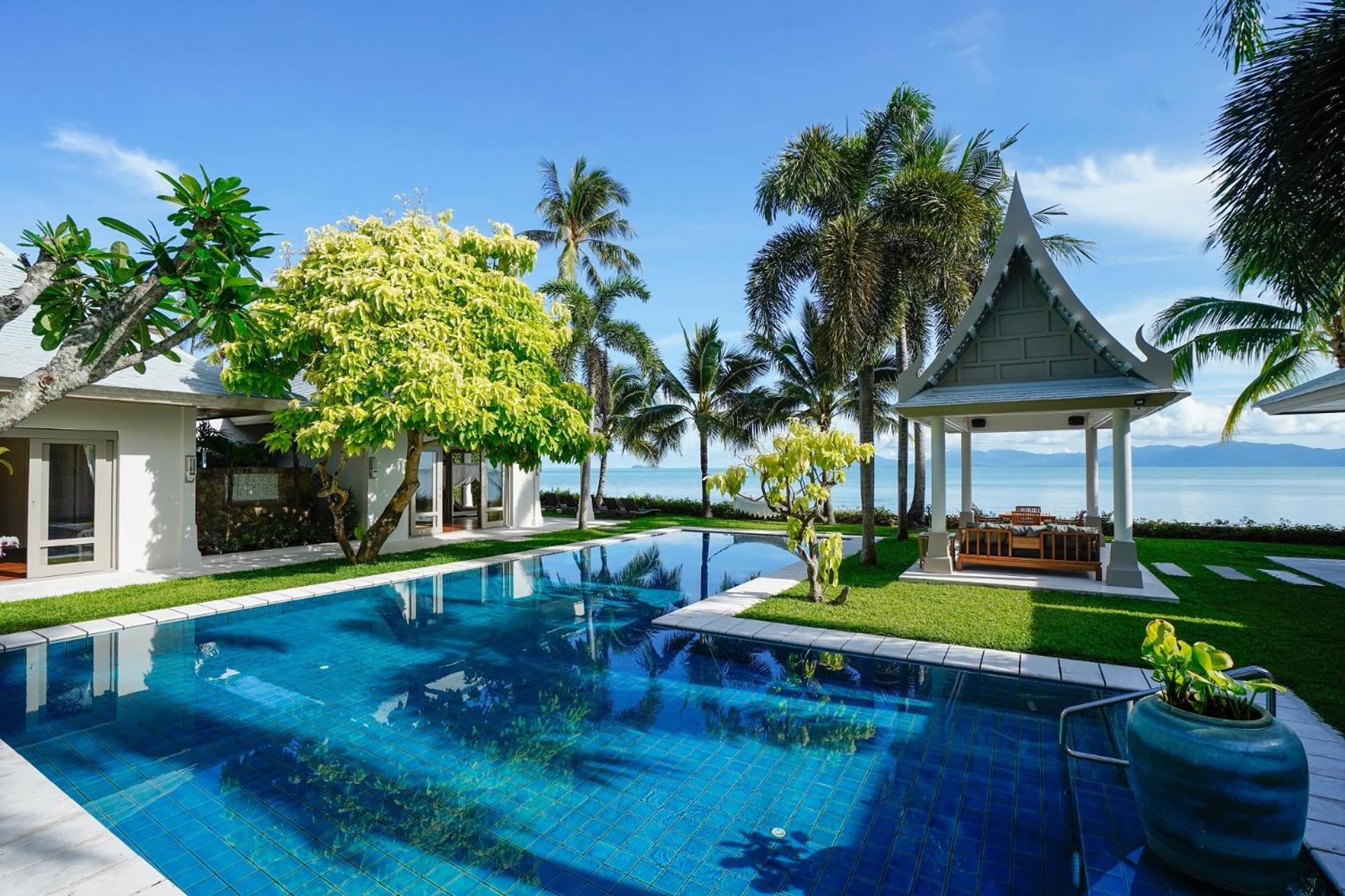 Miskawaan Beachfront Villas メナムビーチ エクステリア 写真