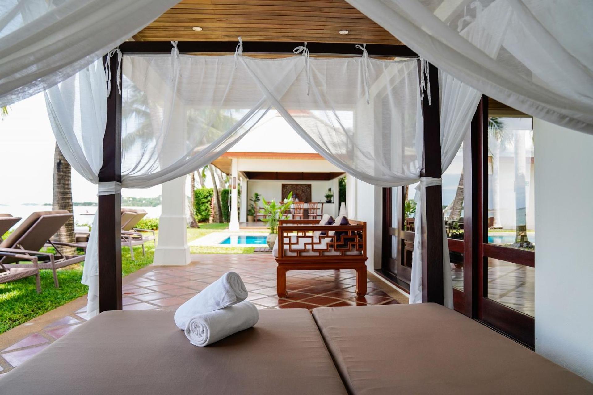 Miskawaan Beachfront Villas メナムビーチ エクステリア 写真