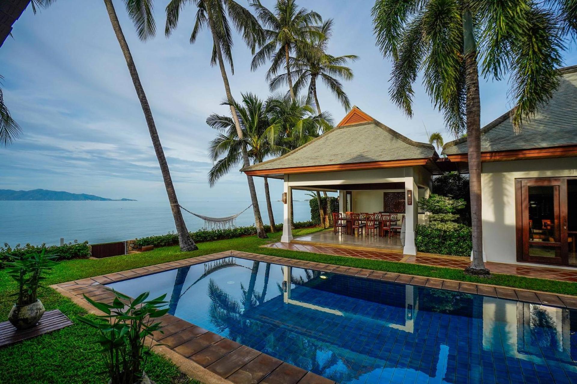 Miskawaan Beachfront Villas メナムビーチ エクステリア 写真