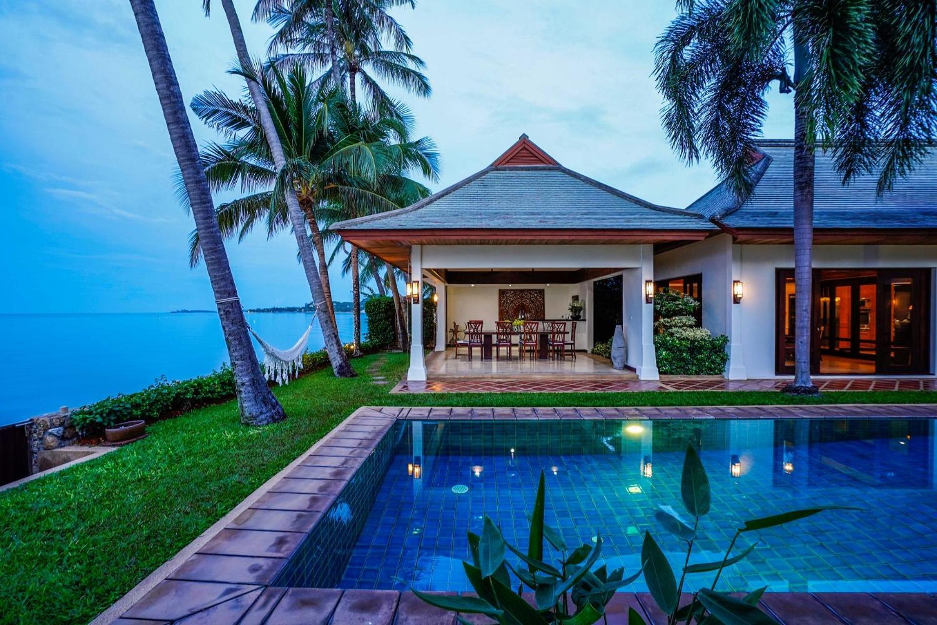 Miskawaan Beachfront Villas メナムビーチ エクステリア 写真