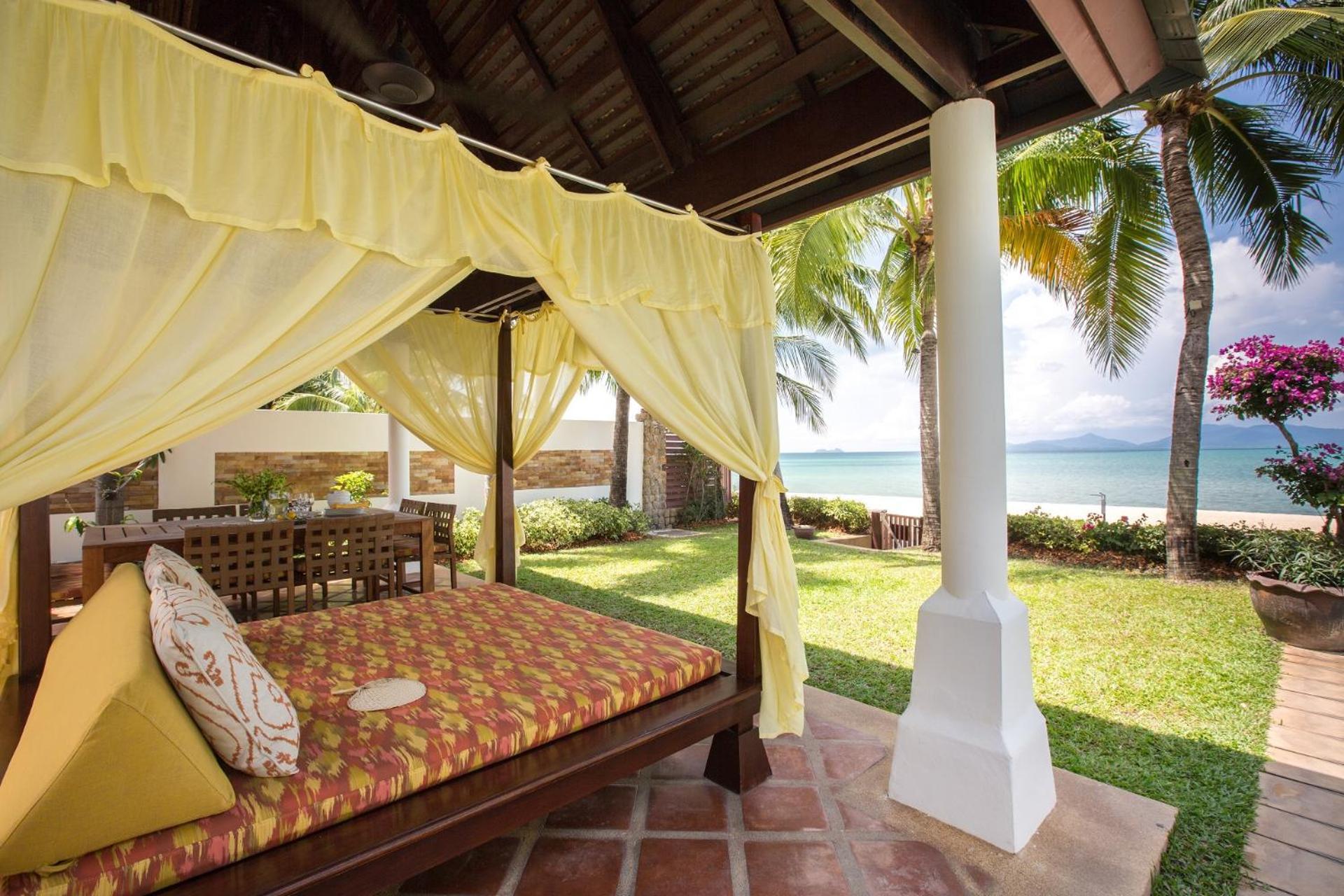 Miskawaan Beachfront Villas メナムビーチ エクステリア 写真
