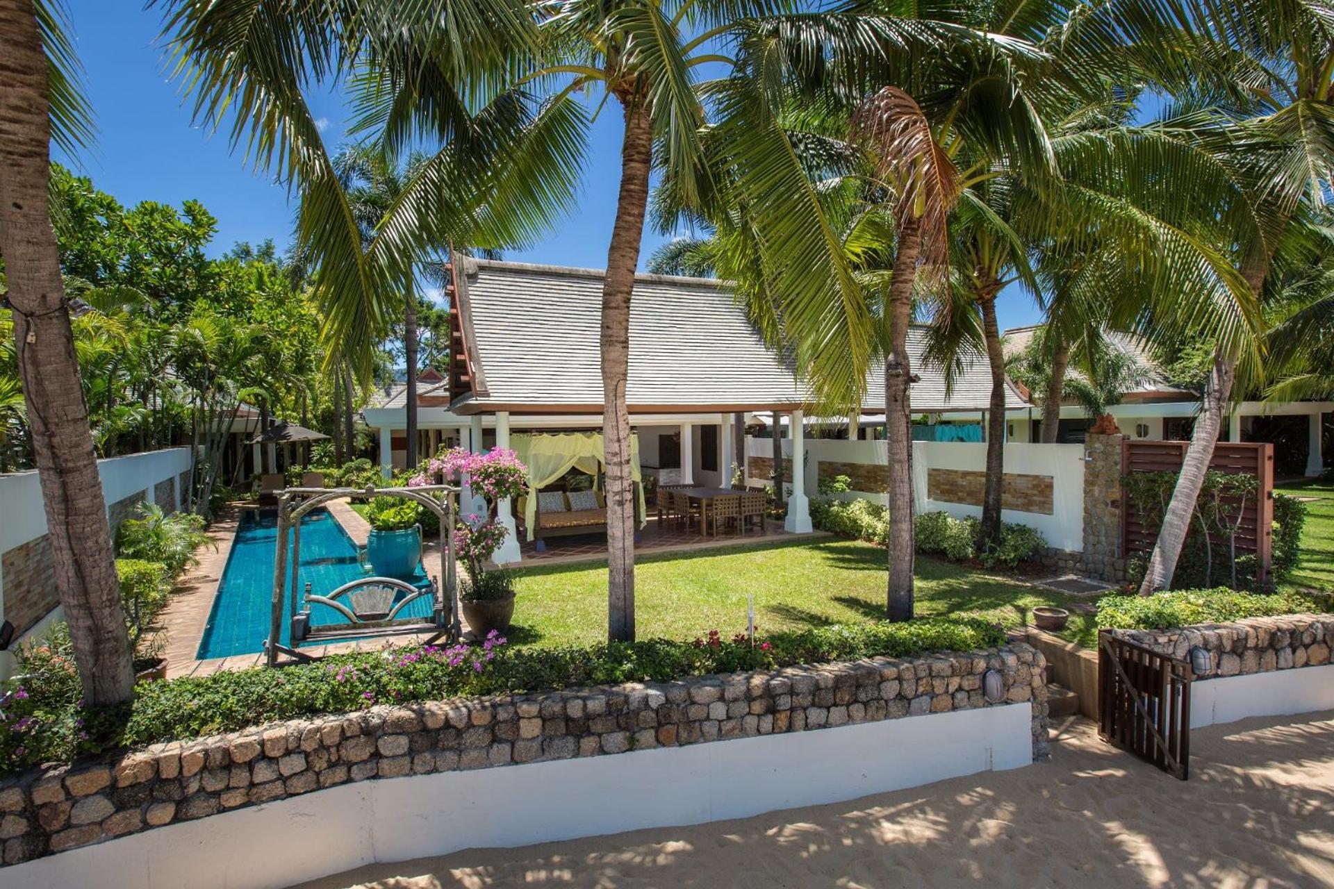 Miskawaan Beachfront Villas メナムビーチ エクステリア 写真